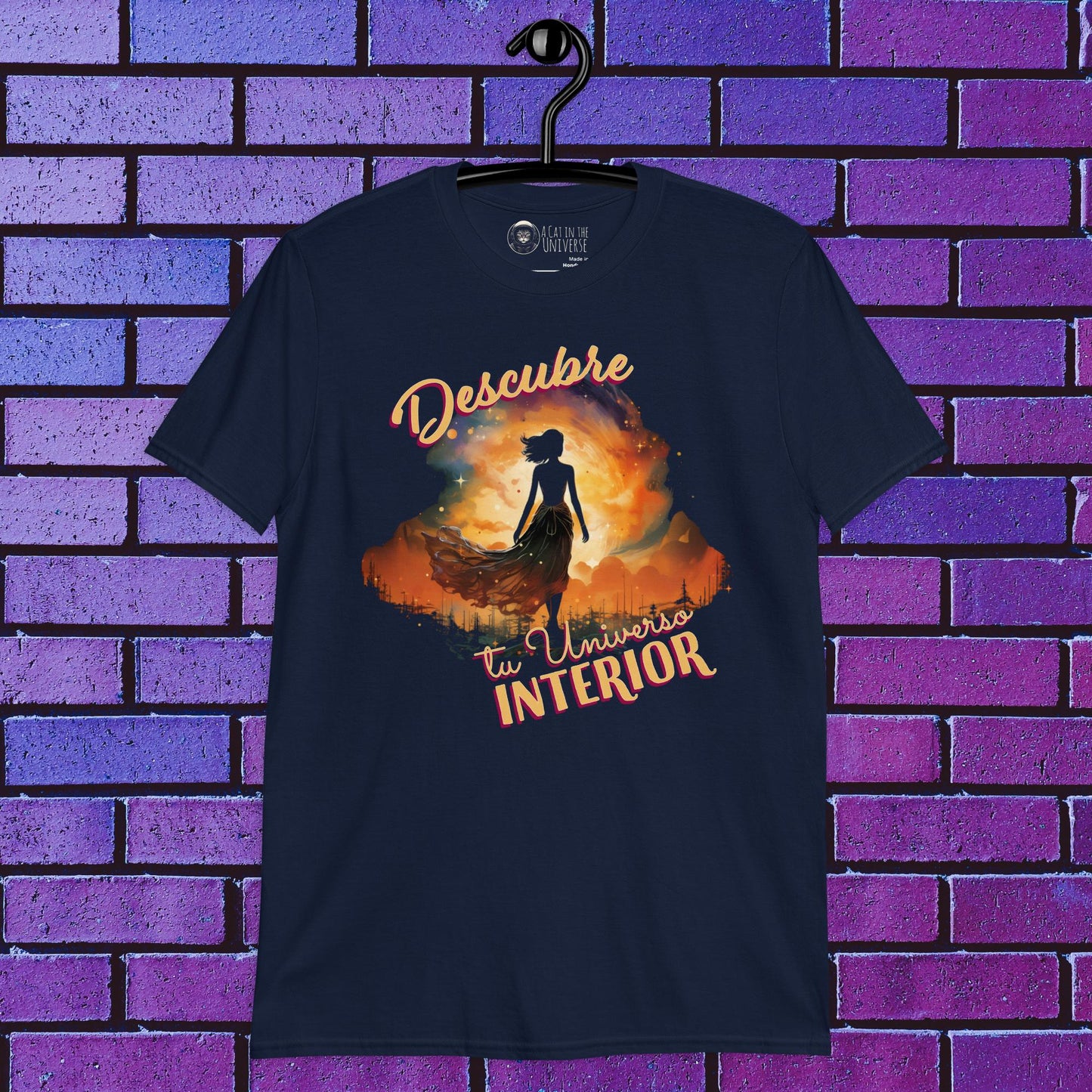 Camiseta "Descubre tu universo interior"