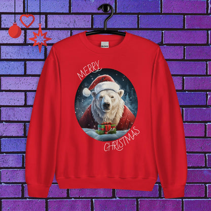 Sudadera "Polar Bear at Christmas" (Especial Navidad)