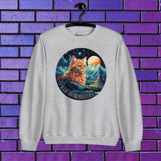 Sudadera "A Cat in the Universe"